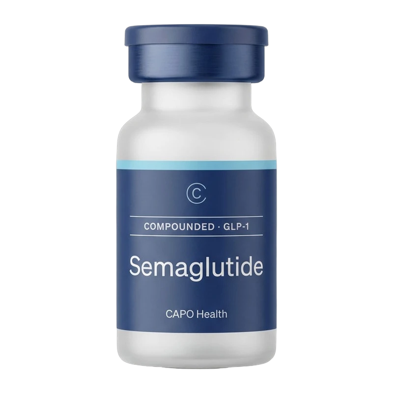 CAPO Health compounded semaglutide vial