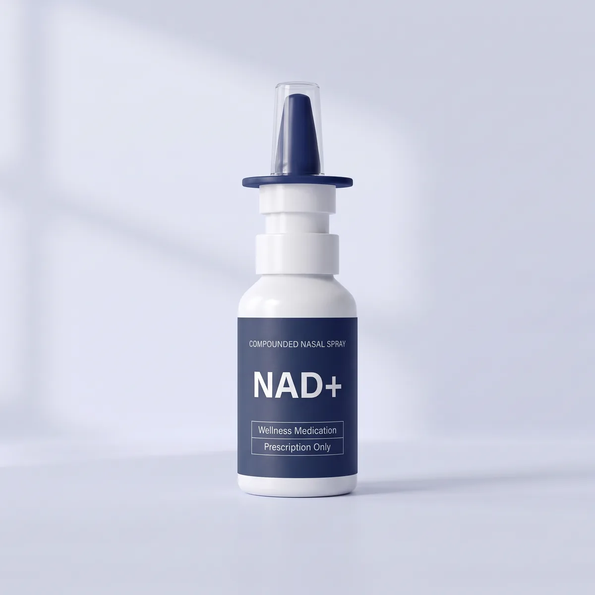 Illustrative image of NAD+ Nasal Spray, prescription only