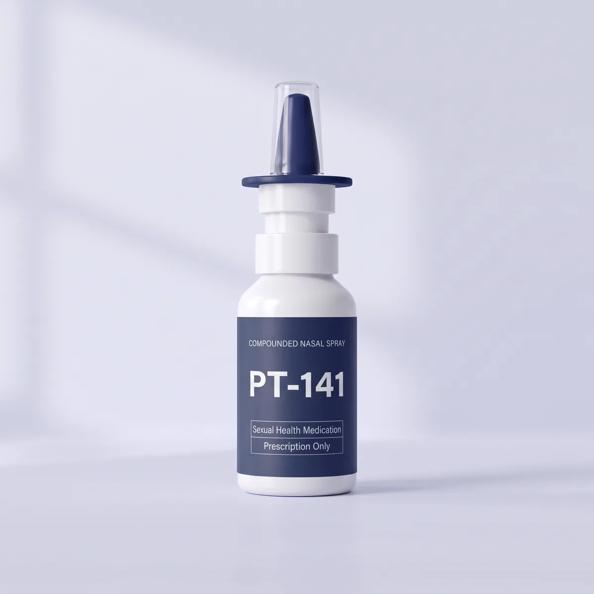 Illustrative image of PT-141 Nasal Spray, prescription only