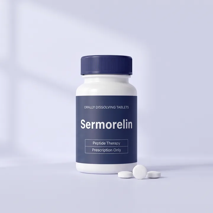 Illustrative image of Sermorelin ODT, prescription only