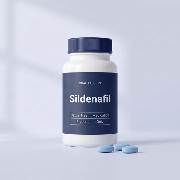 Illustrative image of Sildenafil, prescription only
