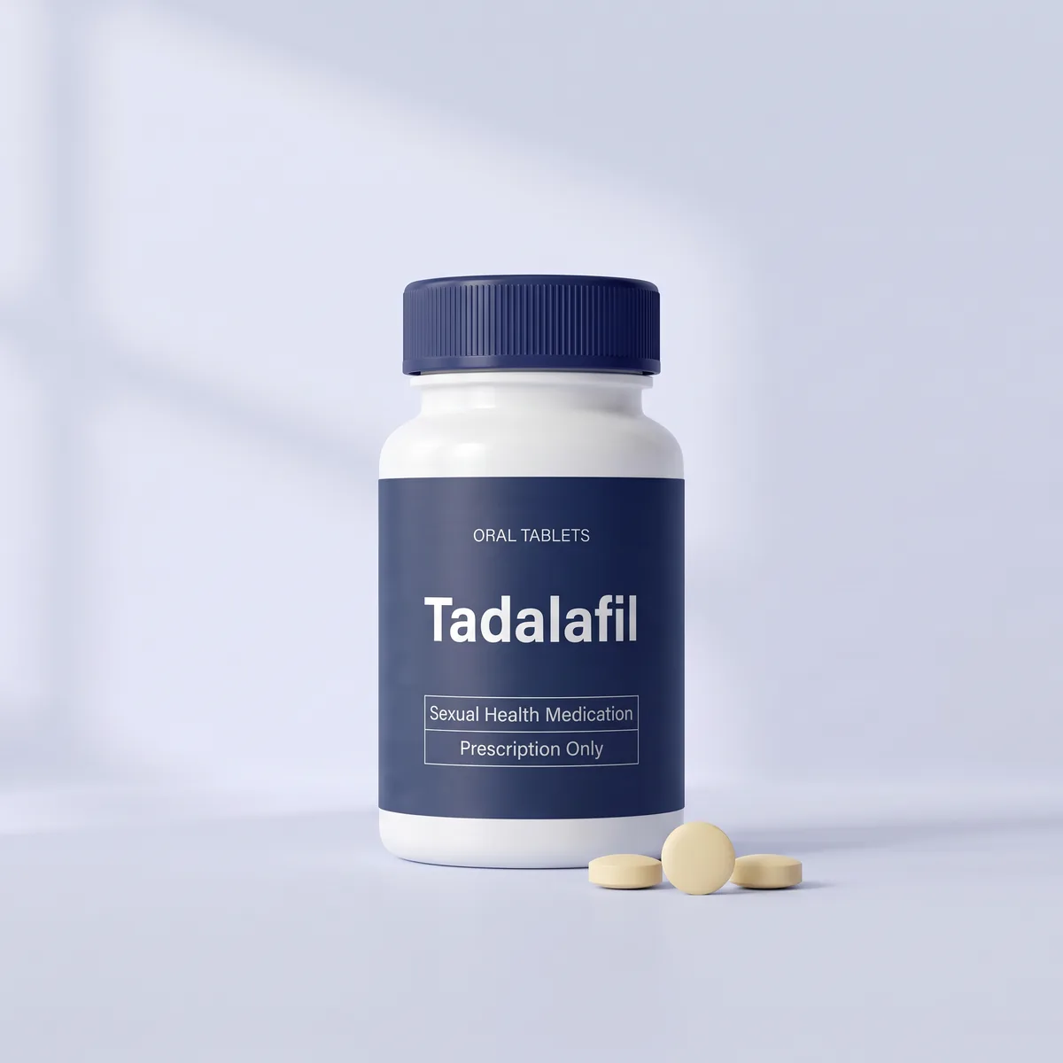 Illustrative image of Tadalafil, prescription only
